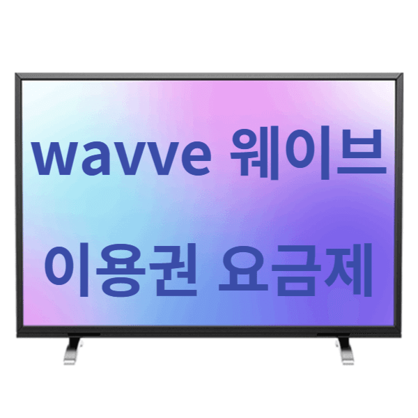wavve 웨이브 이용권 요금제