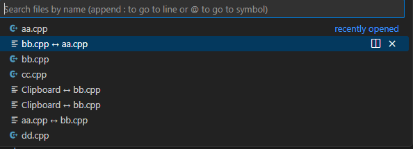 VS Code 파일 비교