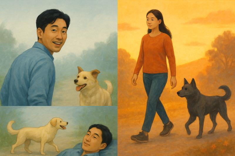 개가 나오는 꿈해몽: 태몽 연관성! 큰개꿈부터 검은강아지꿈, 흰개꿈해몽까지 개꿈의 모든 해석 정리