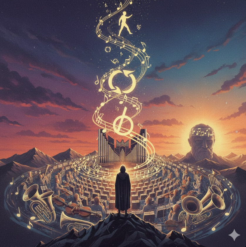 슈트라우스의 교향시 짜라투스트라 관련 그림