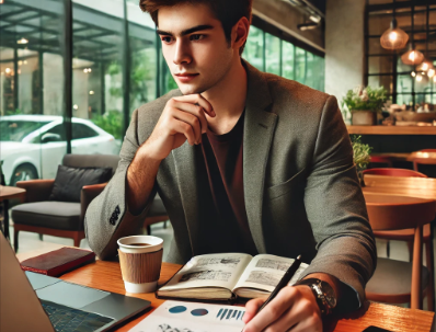 사회초년생이 재테크 공부하는 모습