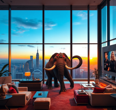 펜트하우스 코끼리 영화그림