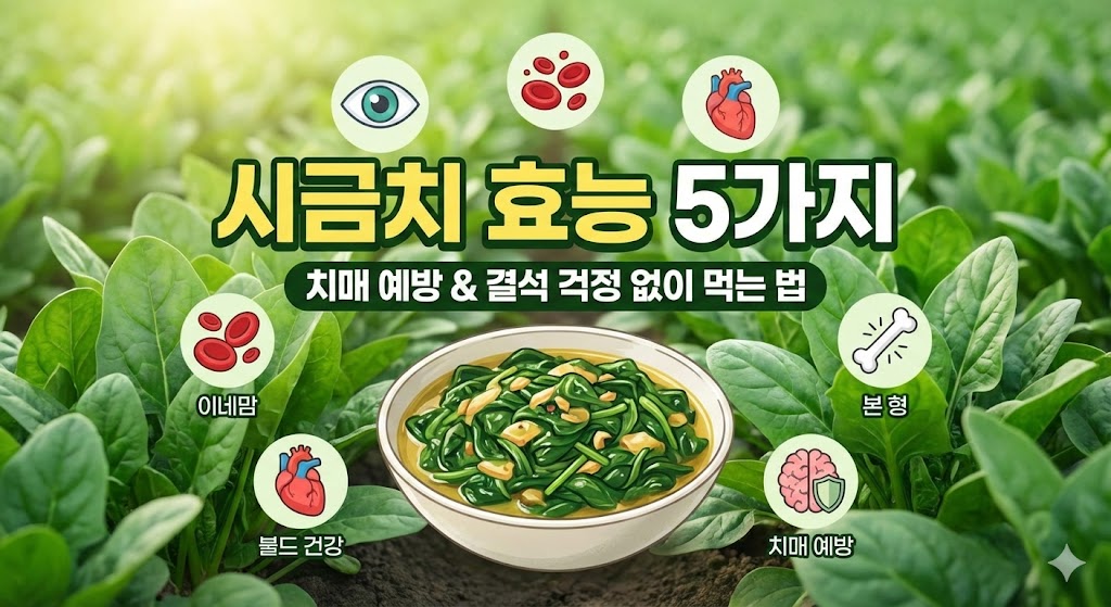 시금치 효능