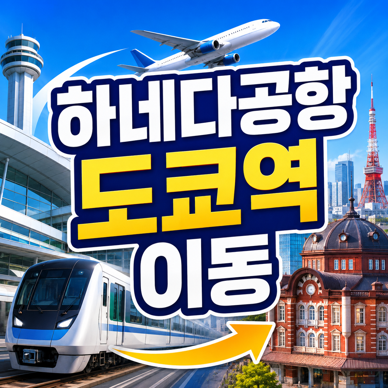 하네다공항 도쿄역 이동