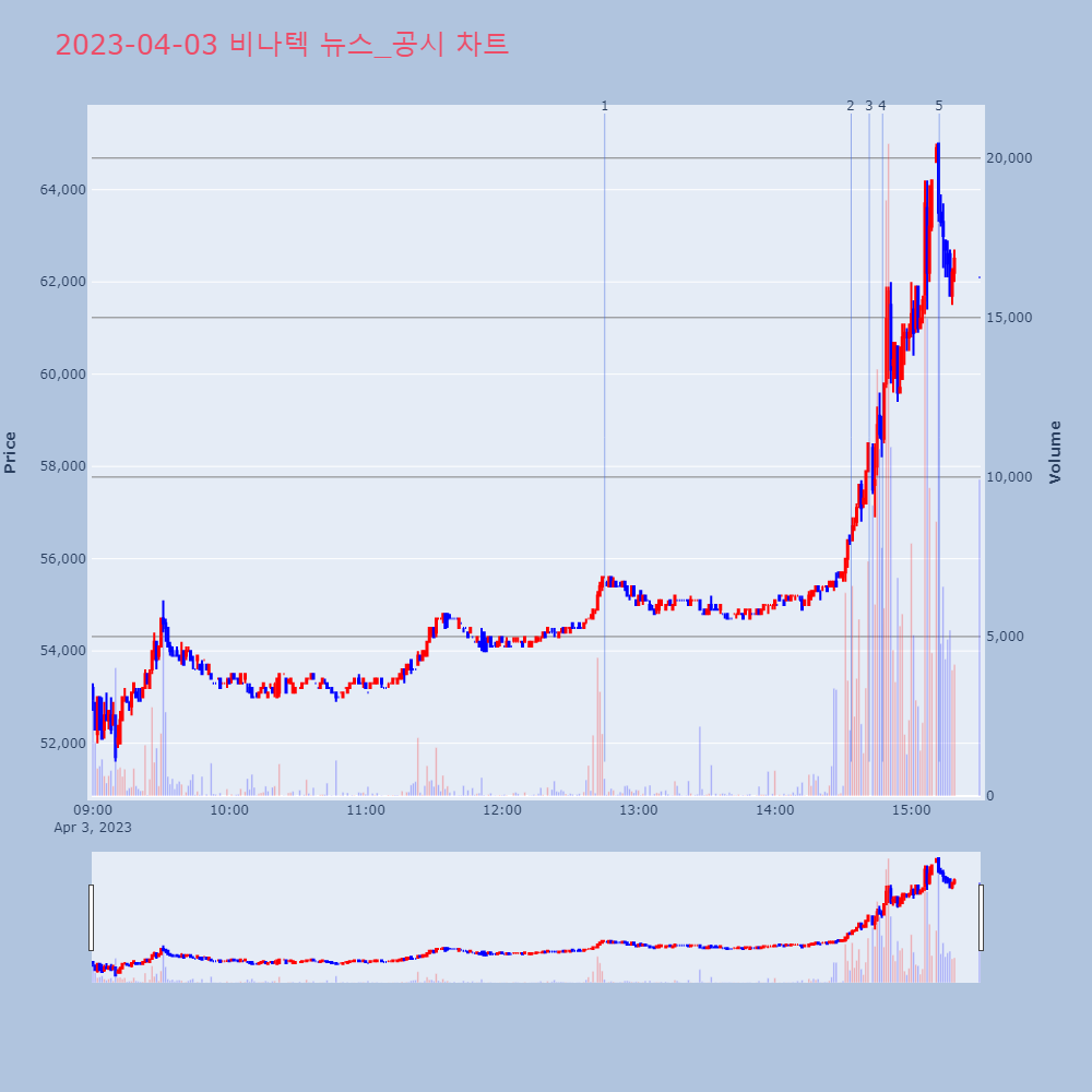 비나텍_뉴스공시차트