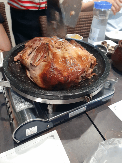 용인 신갈동 은행나무집 오리 진흙구이
