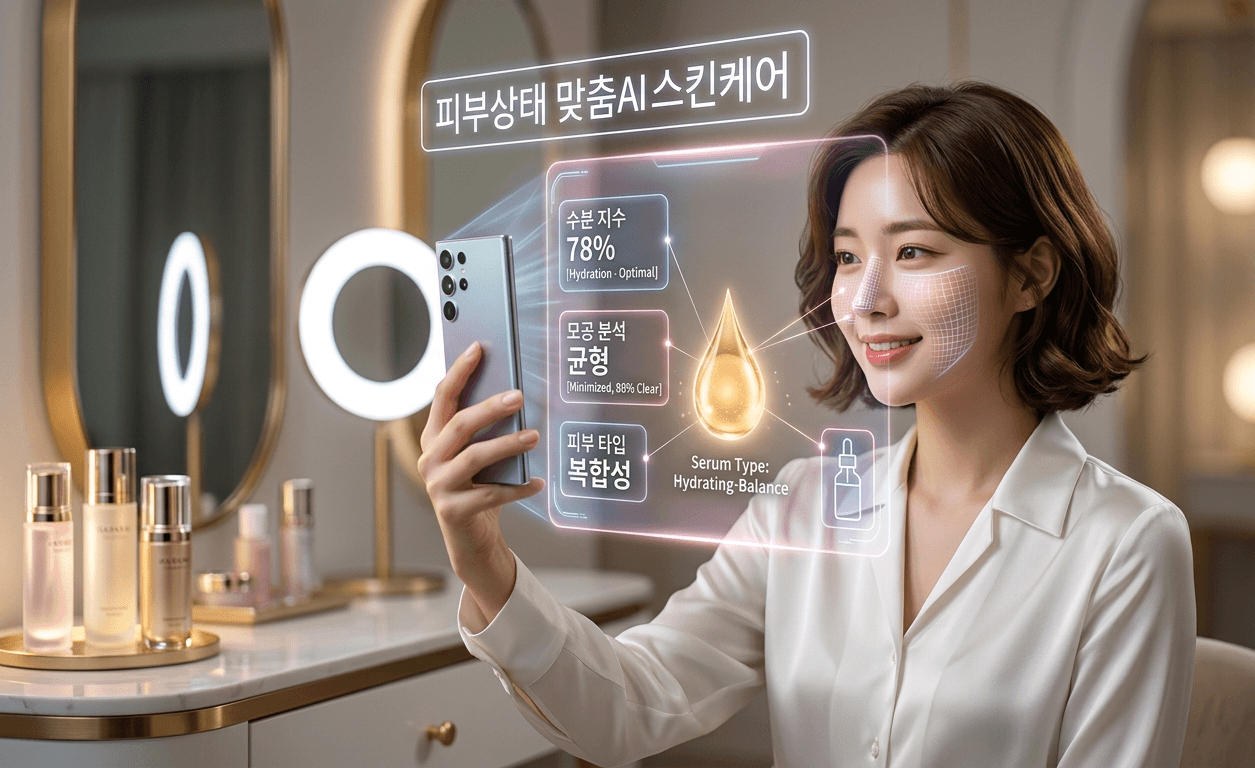 내 피부를 읽는 스마트한 거울