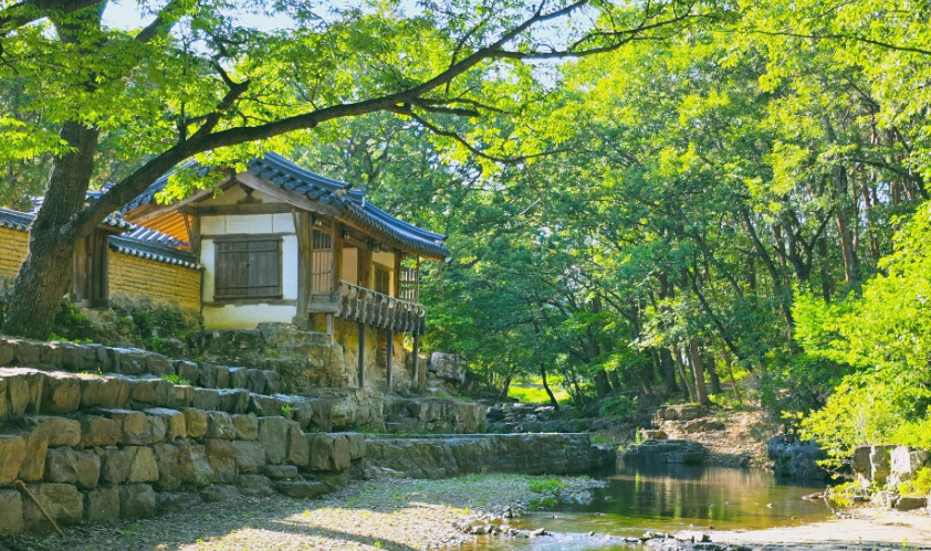 옥산서원 계곡