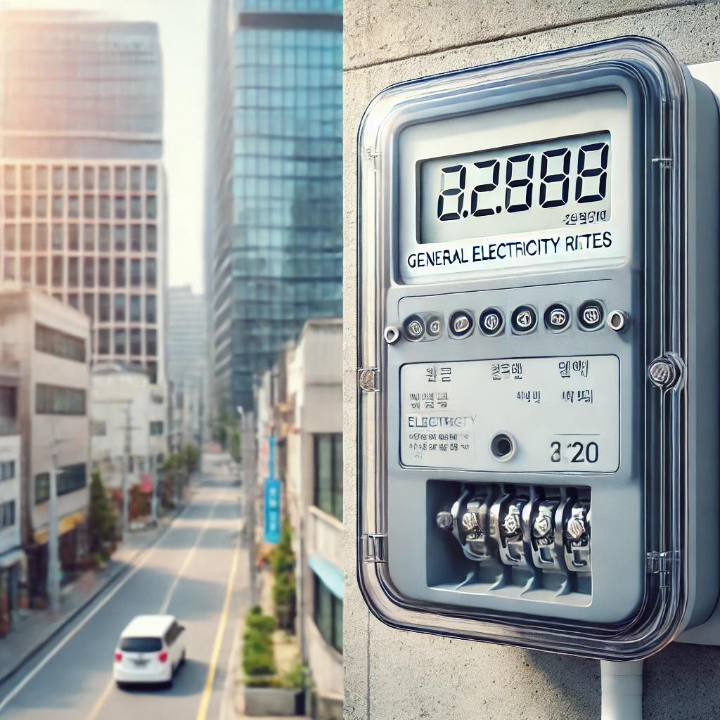 일반용 전기요금 단가