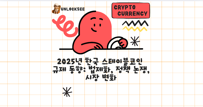 2025년 한국 스테이블코인 규제 동향: 법제화, 정책 논쟁, 시장 변화