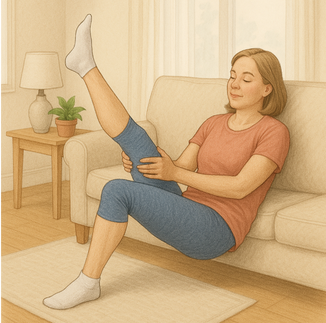 하지정맥류 예방 운동 이미지