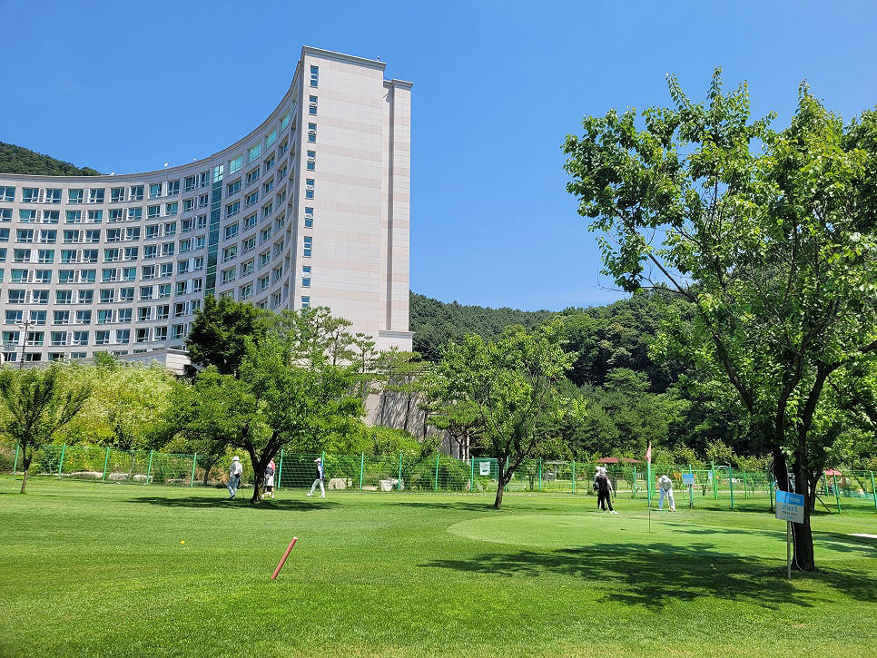 경기도 가평 청심빌리지 실버타운 파크골프장