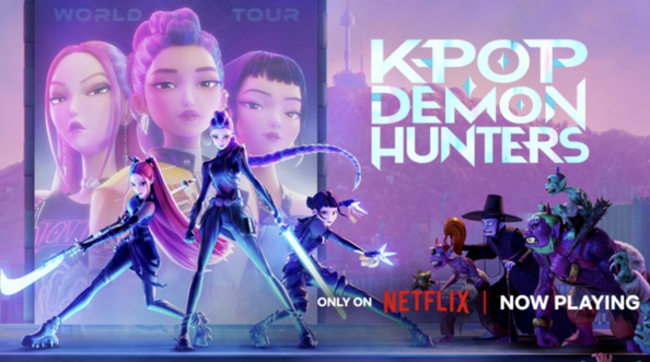 k팝 데몬헌터스 포스터