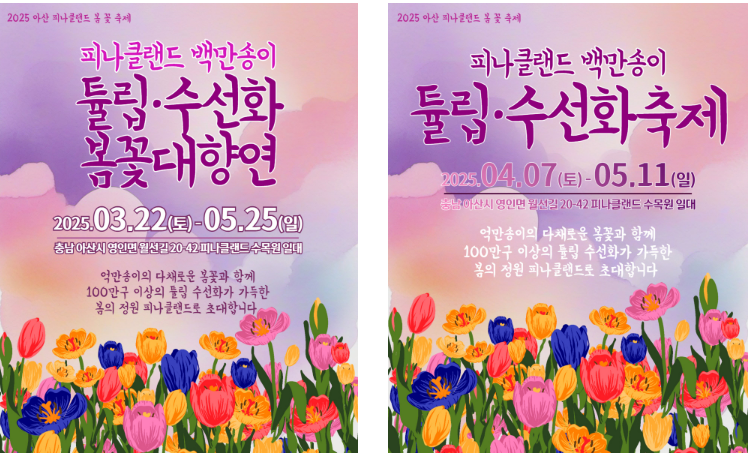 피나클랜스 축제 포스터 사진