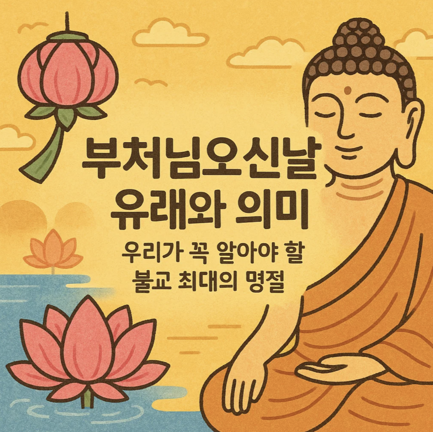 부처님오신날 유래와 의미, 우리가 꼭 알아야 할 불교 최대의 명절