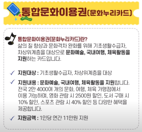 문화누리카드