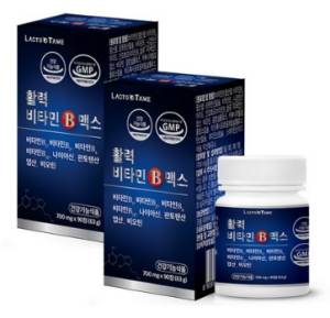 활력비타민b 고함량비타민b 8가지 복합 활력 비타민b b1 b2 b6 b12 비오틴 엽산 판토텐산 90정, 2병