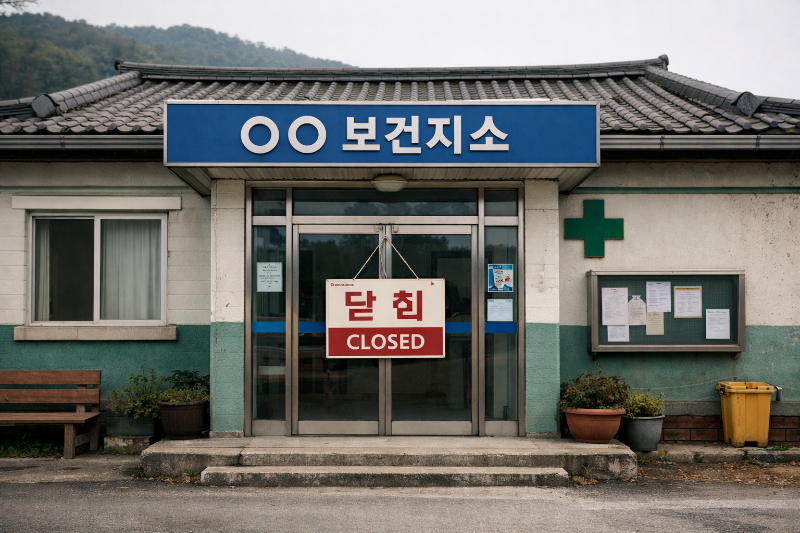 텅 빈 보건지소, 지역 소멸의 전조가 된 의료 공백