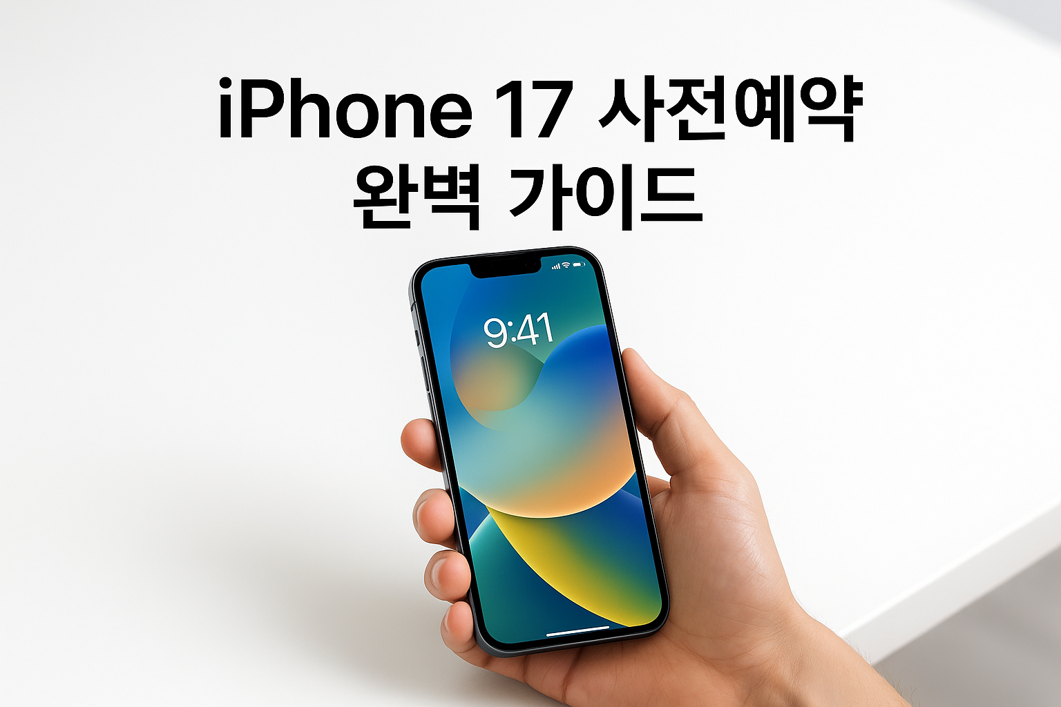 iPhone 17 사전예약 완벽 가이드: 빠르고 알뜰한 예약 노하우 관련 이미지