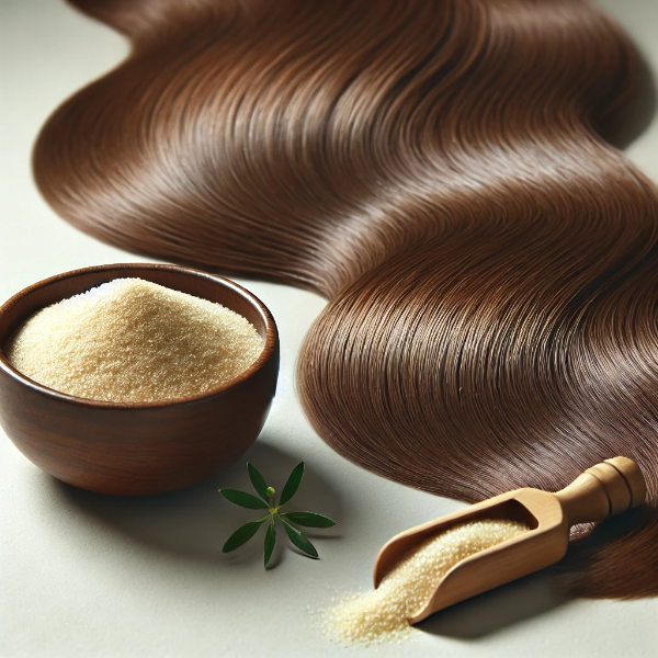 맥주효모와 머리결 사진