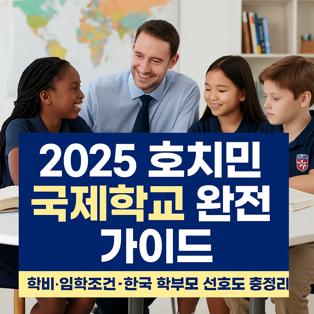 호치민 국제학교 실제 수업 장면 – 입학·학비 가이드