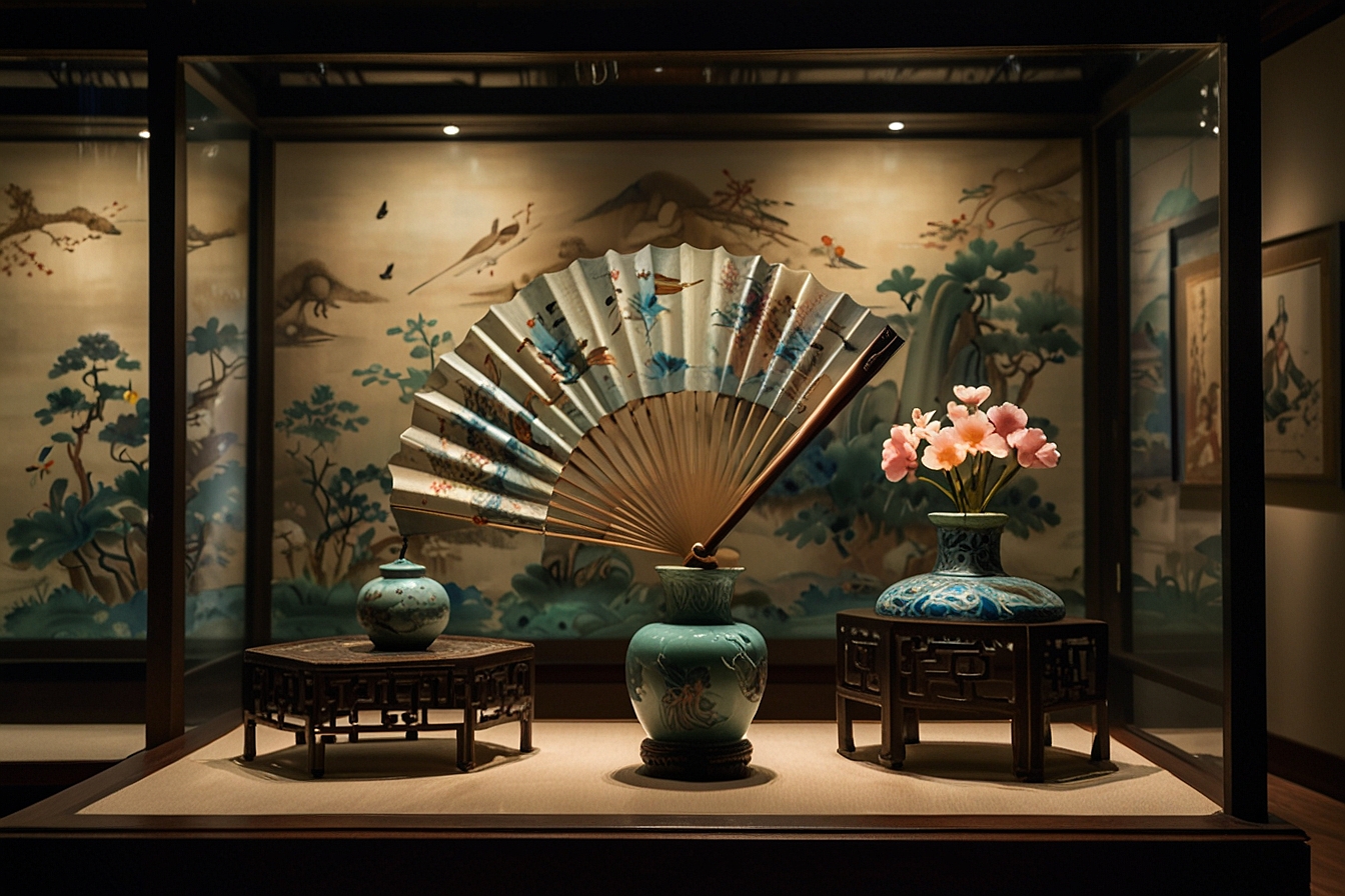 중국 전통 공예 기념품 사진