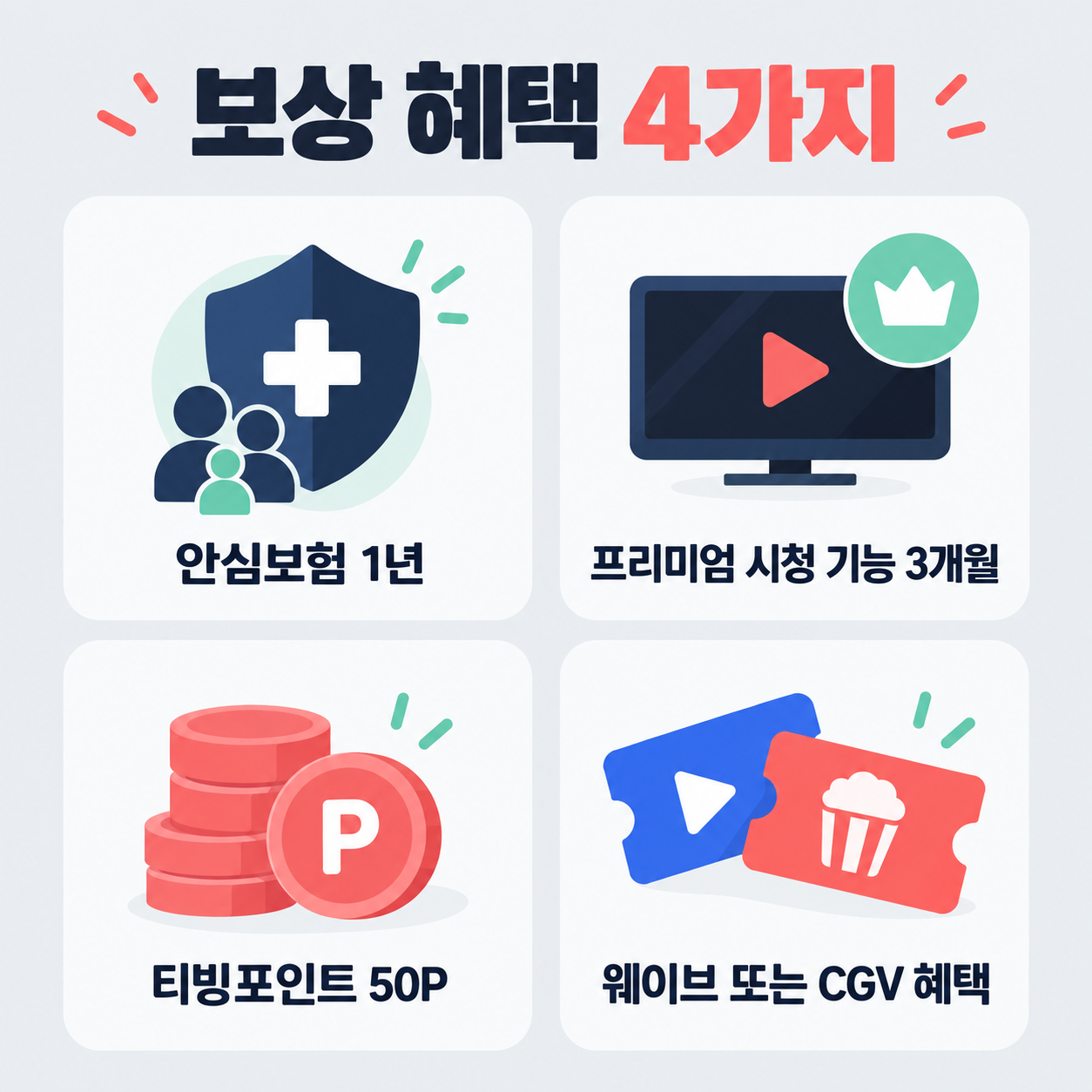 티빙 로그인 대상 확인 본인인증 혜택 선택 신청 순서