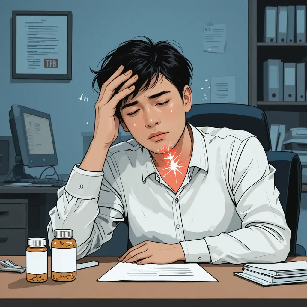 감기일까 역류성 식도염일까 헷갈리는 초기 증상