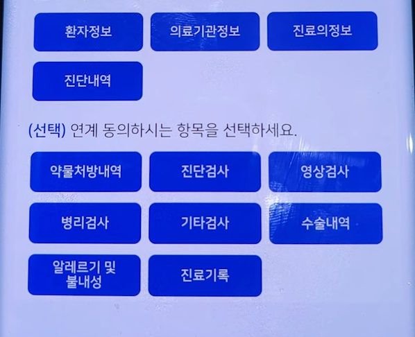 의료 기록 조회