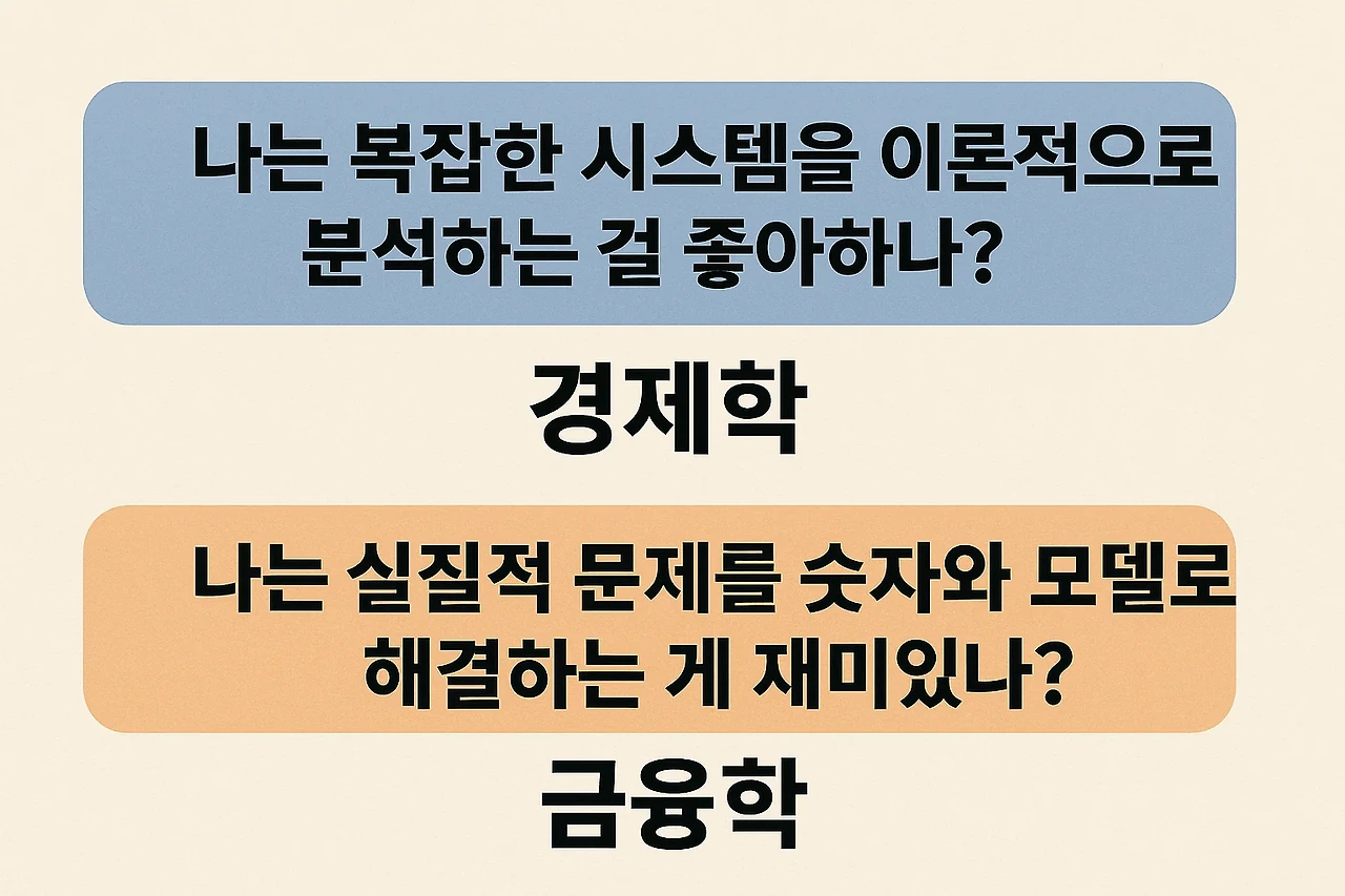 경제학, 금융학