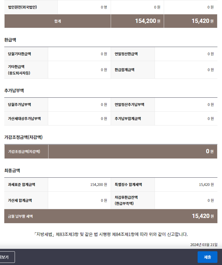 지방소득세 신고