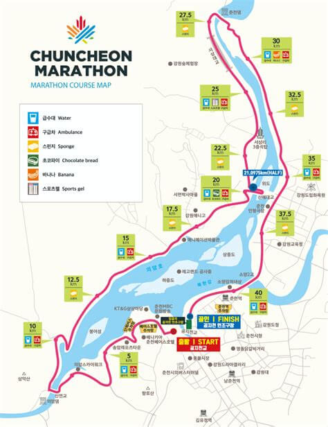 4월 전국 마라톤 대회 관련 사진