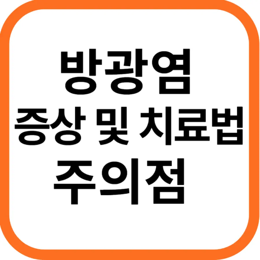 방광염 증상 및 치료법&#44; 원인과 예방법