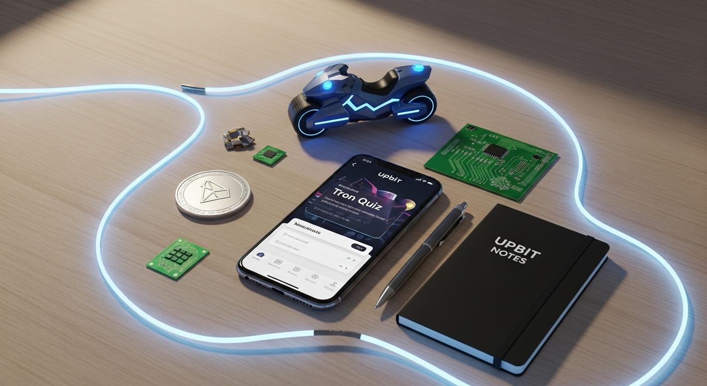 업비트 트론 퀴즈