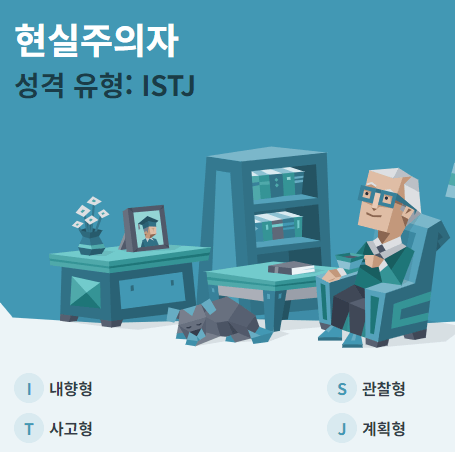 MBTI 무료 검사 과 성격 유형-현실주의자