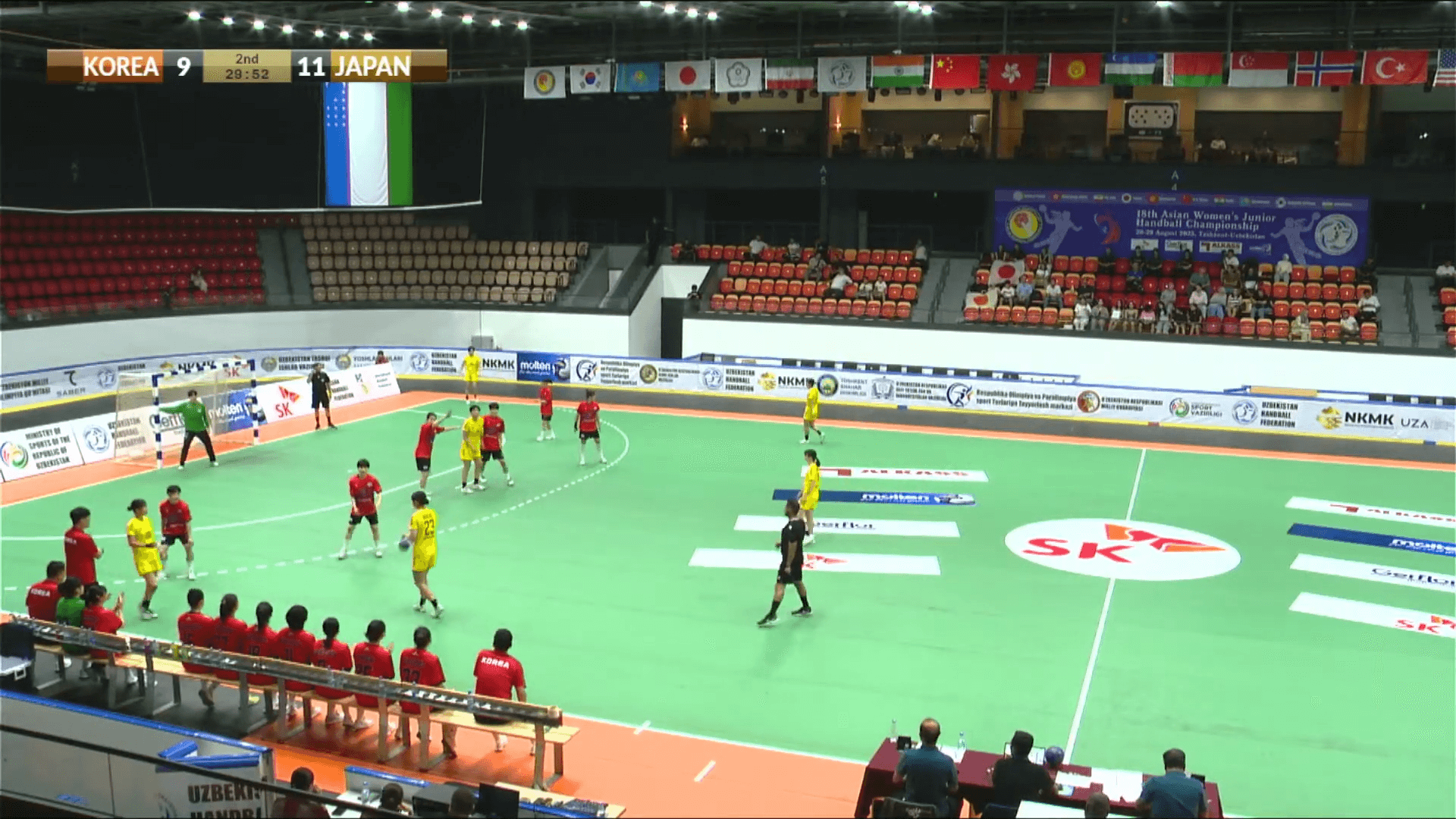 한국 여자 주니어 핸드볼