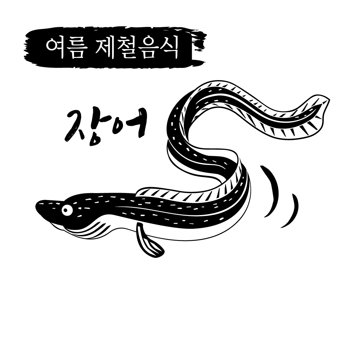 여름제철음식인 장어