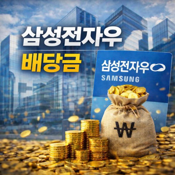 삼성전자우 주가 배당금 지급일 배당락일