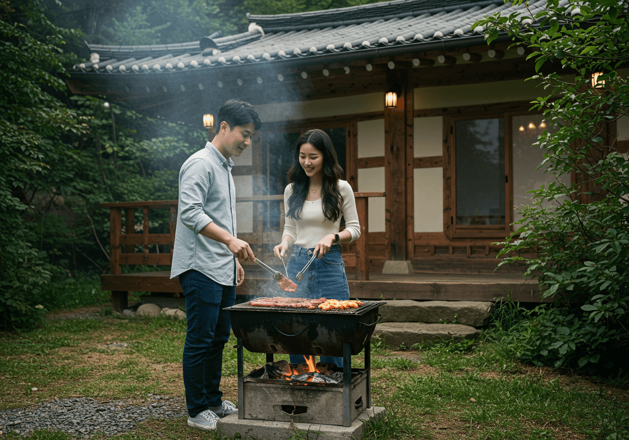 가을 단풍 명소 숙소 이미지