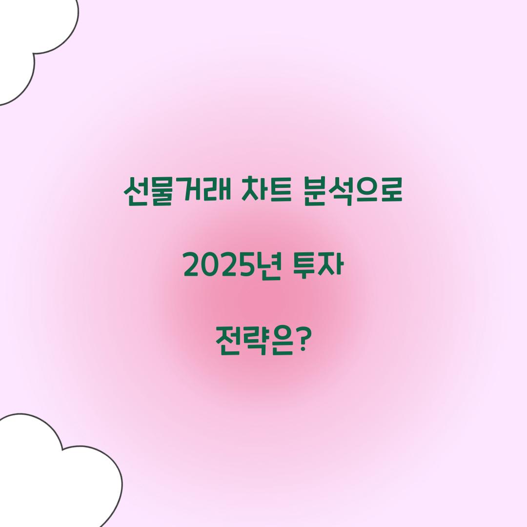 선물거래 차트