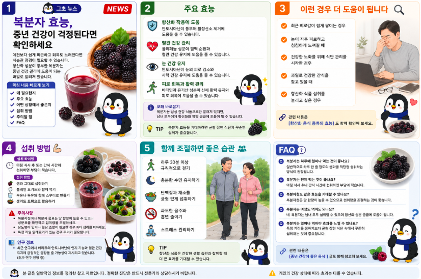 복분자 효능 그쵸이야기