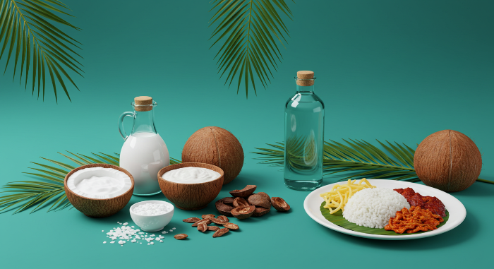 말레이시아 '생명의 나무' 코코넛: 음식부터 뷰티까지, 놀라운 변신!