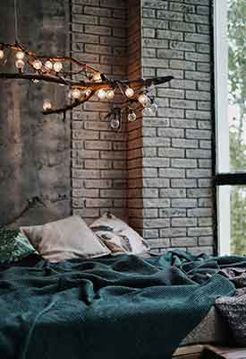 내추럴 인테리어 벽돌 노출