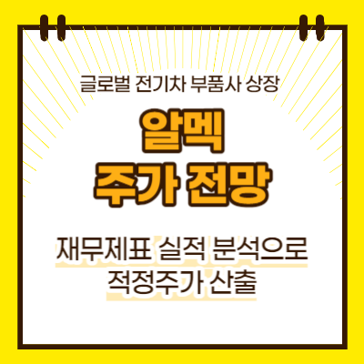 알멕 주가전망(대표이미지)