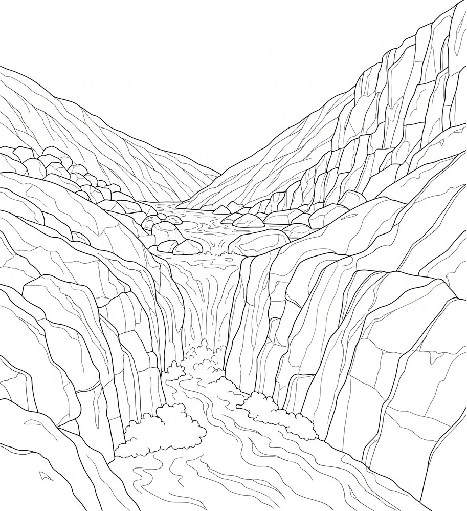 계곡 물살이 세지는 핵심 원리와 지형 조건 체크