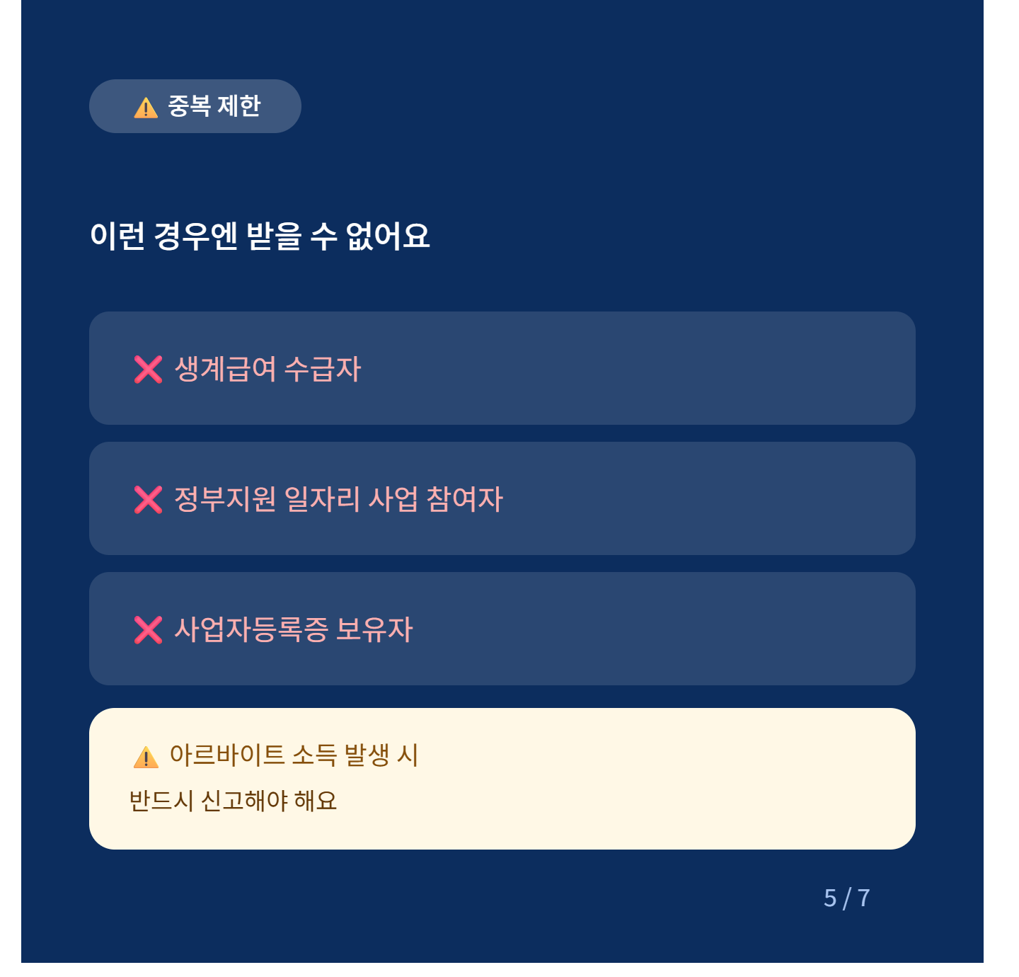 실업급여 중복제한