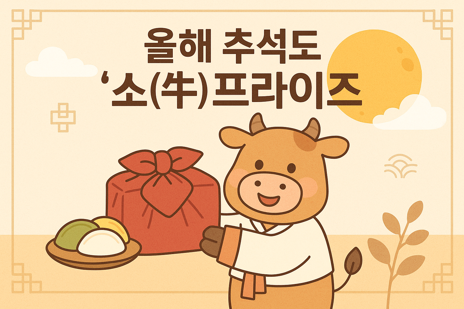 올해 추석도 '소(牛)프라이즈