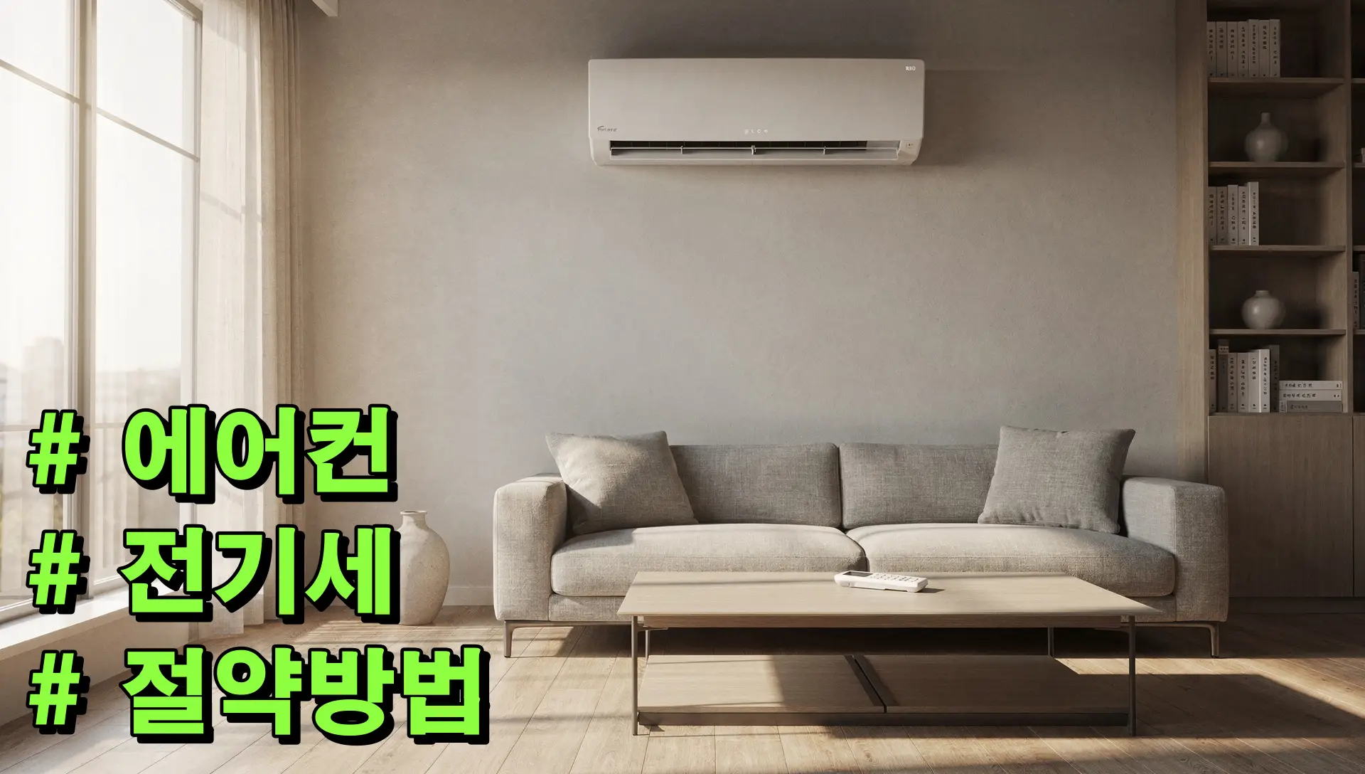 에어컨 전기세 절약방법
