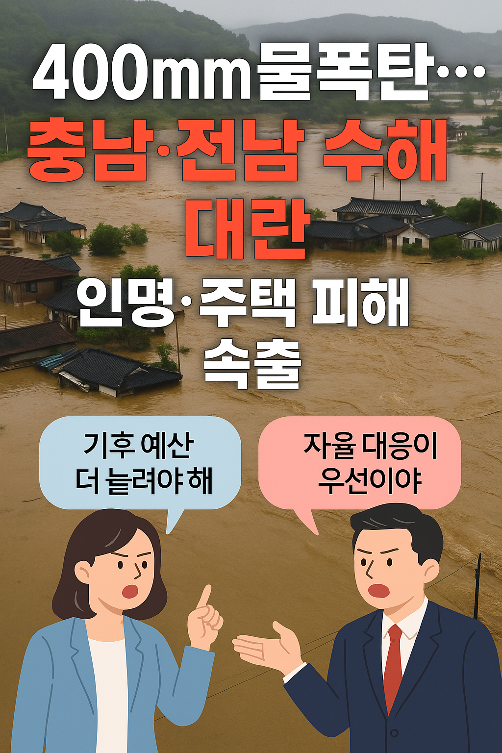 수해 대란
