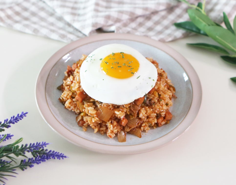 스팸 김치볶음밥